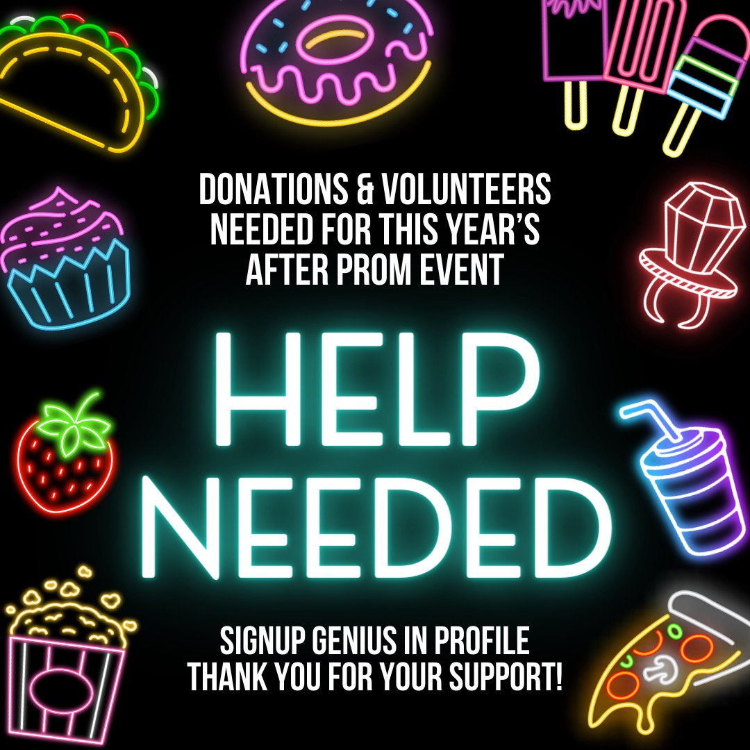 After Prom Donations & Volunteers